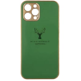Θήκη Apple iPhone 12 Pro Max - GΚΚ Electroplate Glass Case - Λαχανί