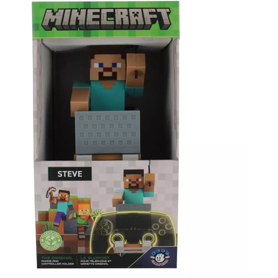 Φιγούρα Βάσης Στήριξης Cable Guys - Minecraft Steve Phone Holder(HDHMMC400730) image 4
