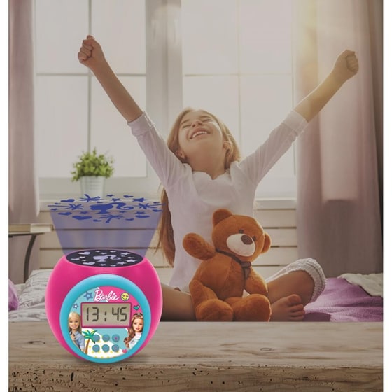 LEXIBOOK Barbie Projector Alarm Clock with Timer image 4