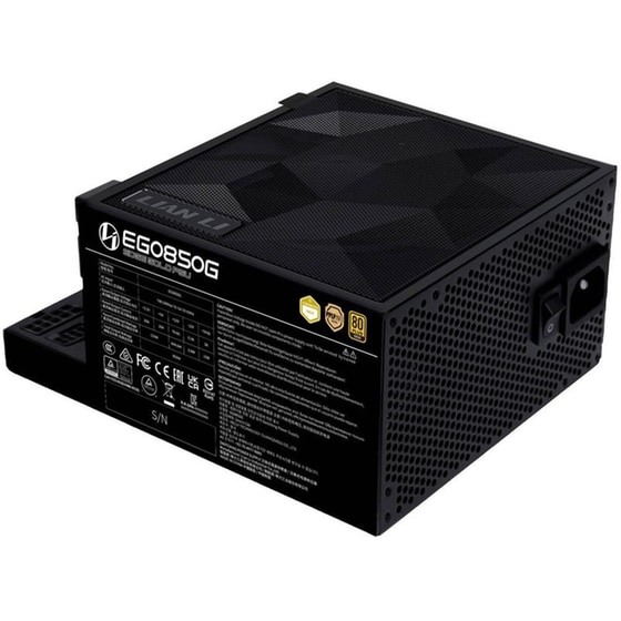 Τροφοδοτικό Υπολογιστή Lian Li Edge Gold 850W Full Modular 80+ Gold - Μαύρο image 4