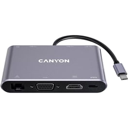 Docking Station Canyon CNS-TDS14 USB Hub 8-Port USB 3.0 συμβατό με USB-C