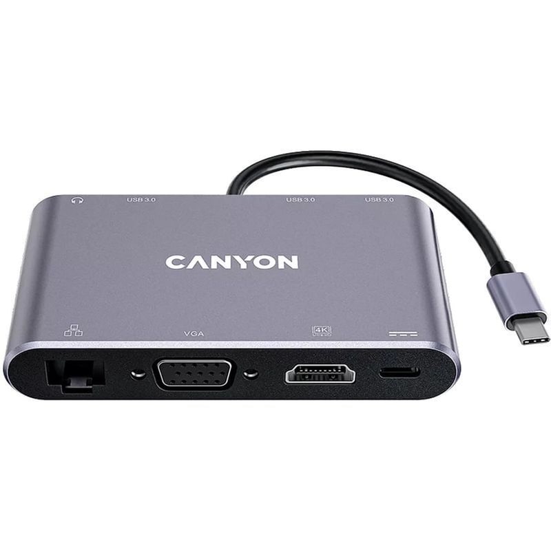 CANYON Docking Station Canyon CNS-TDS14 USB Hub 8-Port USB 3.0 συμβατό με USB-C