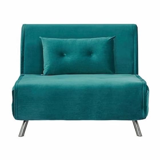 Πολυθρόνα Κρεβάτι Nextdeco Berlin από Ύφασμα - Πετρόλ image 0