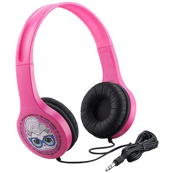 Ekids Lol Surprise Remix Ενσύρματα Ακουστικά Με Ασφαλή Μέγιστη Ένταση Ήχου Για Παιδιά Ll-v126 Ροζ Ακουστικά Κεφαλής image 1