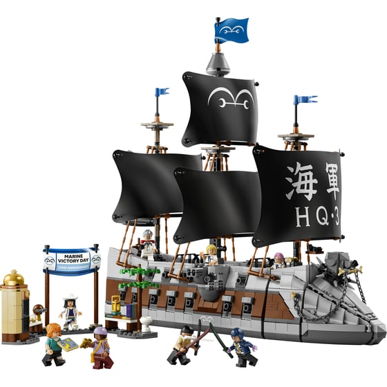 LEGO® One Piece Garp's Marine Battleship (75646) image 1