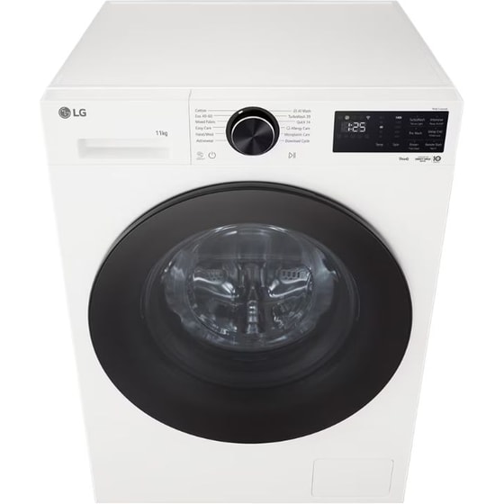 LG F4X5011TWB WH TurboWash 11 kg 1.400 Στροφές Λευκό Πλυντήριο Ρούχων image 7