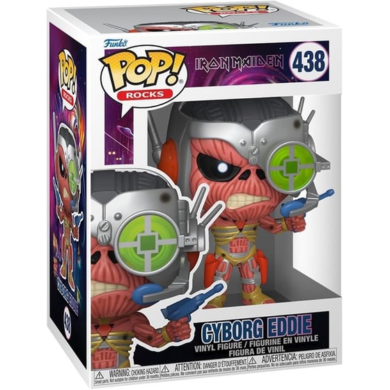 Funko Pop! Rocks - Iron Maiden - Cyborg Eddie #438 image 1