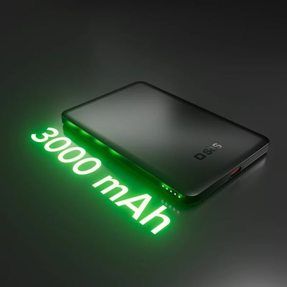 Powerbank 3000 mAh Magnetic with 5W Wireless Charging Compatible with MagSafe image 2