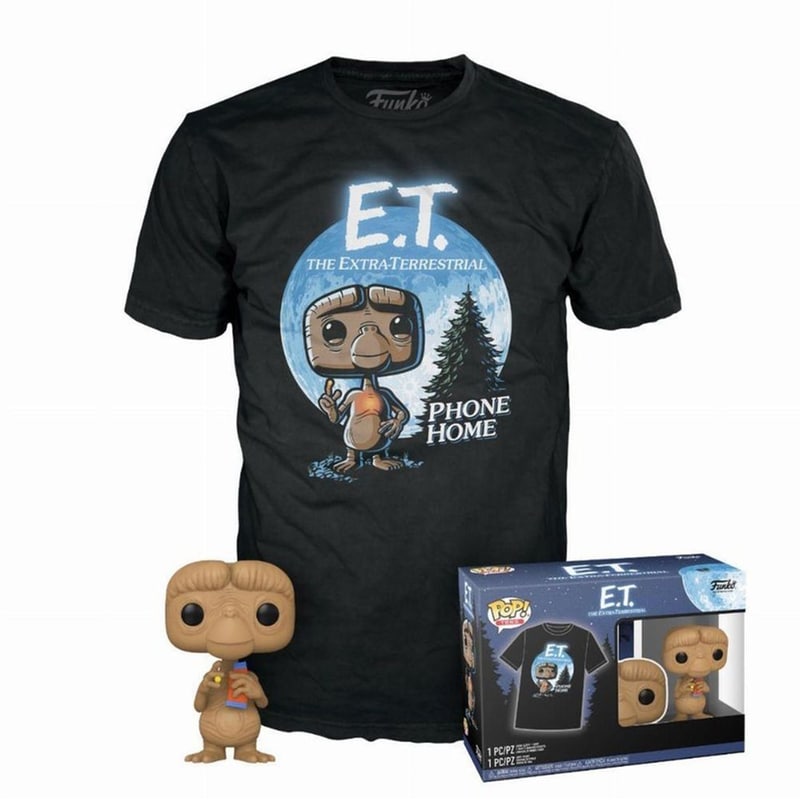 Funko Pop! Tees - E.T. - E.T. with Candy με T-shirt (XLarge)