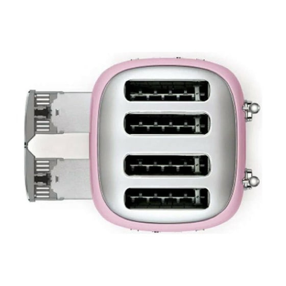 SMEG TSF03PKEU 4 Θέσεων 2000W Ροζ Φρυγανιέρα image 1