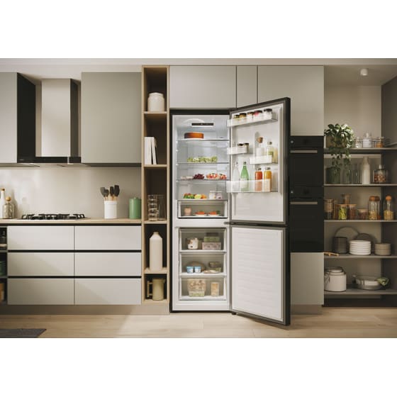 CANDY Fresco ECN2CQTEB186 Total No Frost 355 Lt Μαύρο Ψυγειοκαταψύκτης image 10
