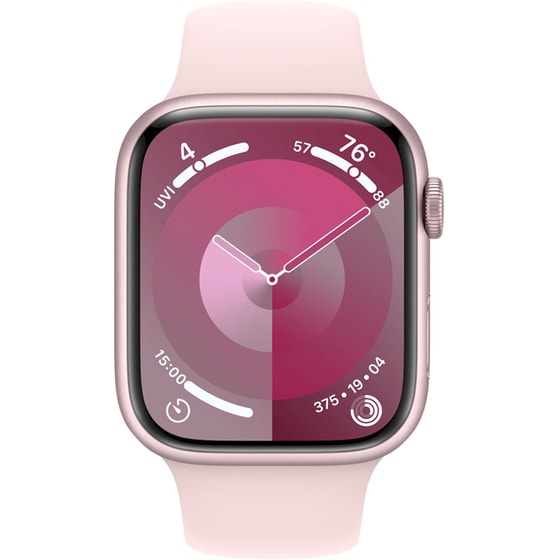 Apple Watch Series 9 Aluminium Pink GPS 45mm - Pink Medium/Large image 1