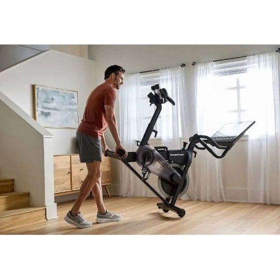 Όρθιο Ποδήλατο Γυμναστικής NORDICTRACK S24 04-470-062 Μαγνητικό με Ροδάκια Μαύρο image 5