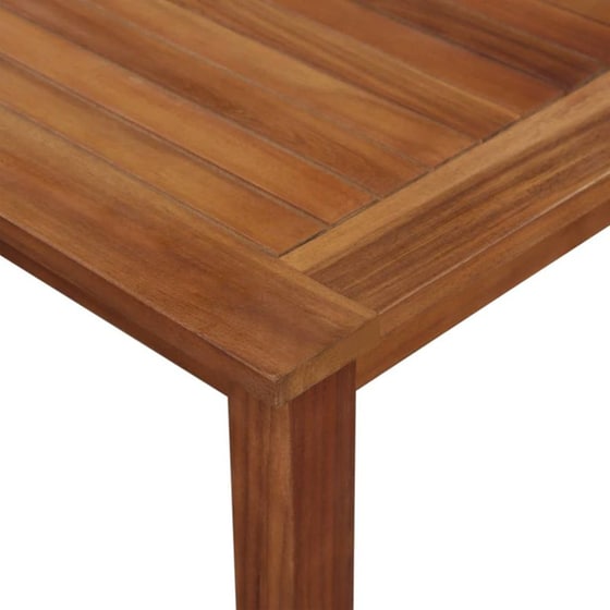 Τραπέζι Εξωτερικού Χώρου VidaXL από Ξύλο 85x85x74 cm - Καφέ image 2