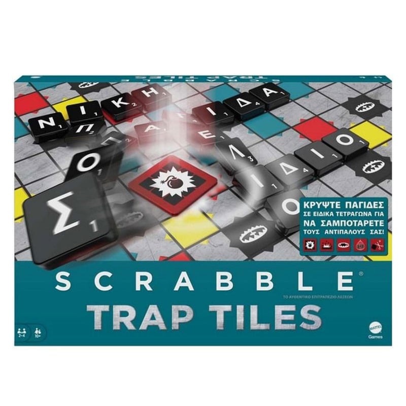 Scrabble Trap Tiles Επιτραπέζιο (Mattel)