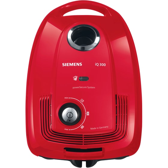 SIEMENS VC3A210 600 W με Σακούλα 4 L Κόκκινη Ηλεκτρική Σκούπα image 1