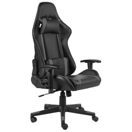 Καρέκλα Gaming Γραφείου VidaXL 20483 από Τεχνητό Δέρμα - Γκρι