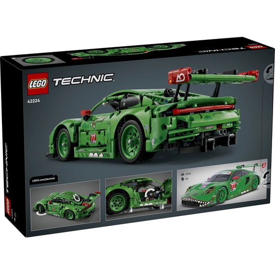 LEGO® Technic Porsche 911 GT3 R REXY AO Racing Car (42224) image 3