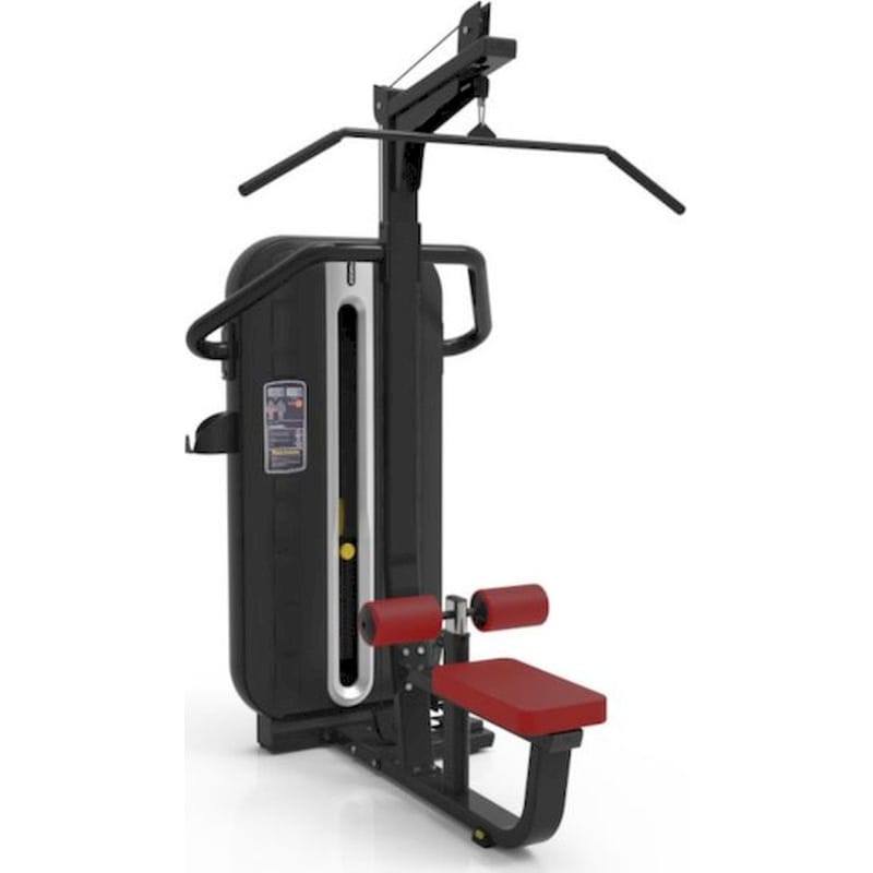 Πολυόργανο Viking MCF-012C Τροχαλία Πλάτης με Ενσωματωμένα Βάρη - Μαύρο/ Κόκκινο