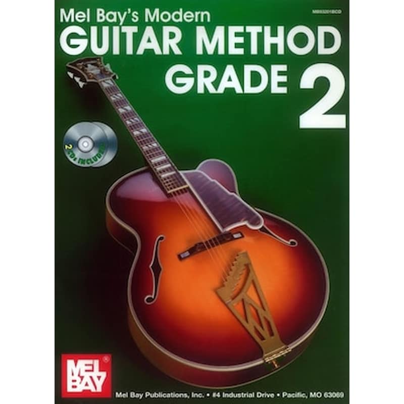 MELBAY Modern Guitar Method Expanded, Grade 2 - Cd