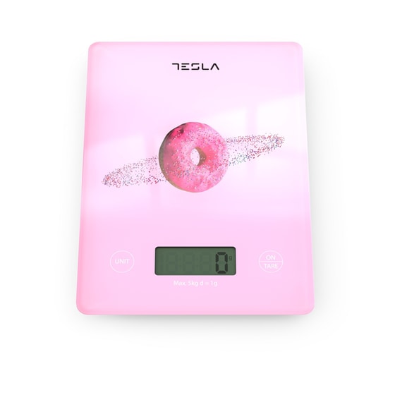 TESLA KS101P PINK 1gr/5kg Ψηφιακή Ζυγαριά Κουζίνας image 2