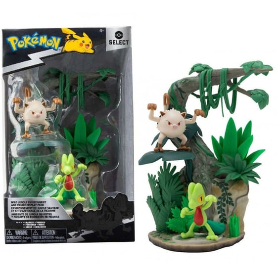 Αγαλματίδιο Jazwares Pokemon: Select Lake Environment με 2 Φιγούρες - Blind Box (15cm) image 1