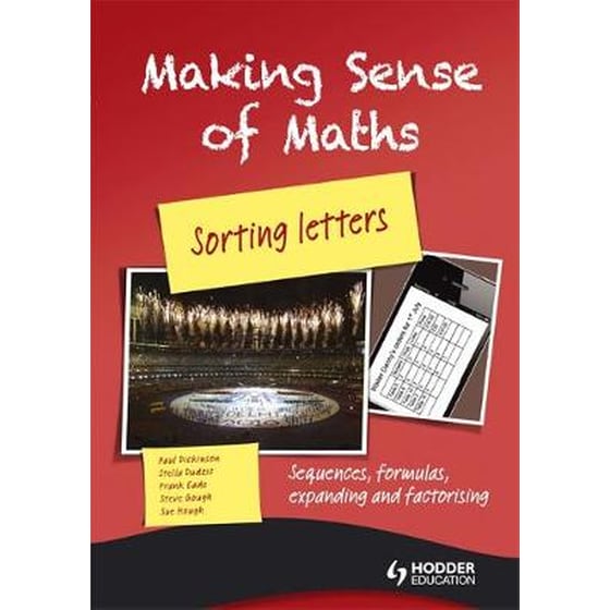 Making Sense of Maths- Sorting Letters - Student Book Student Book image 0