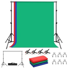 Photo Studio Puluz Pkt5204 με 3 backdrops 2x2m - Πολύχρωμο