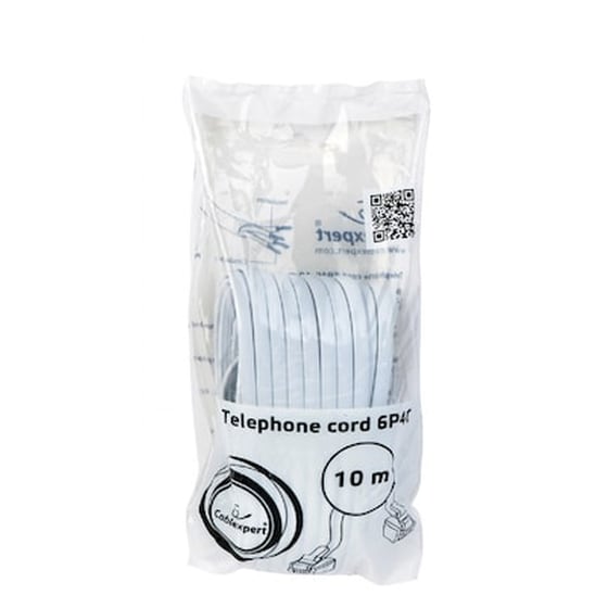 Καλώδιο Cablexpert  RJ11 6P4C 10m image 4