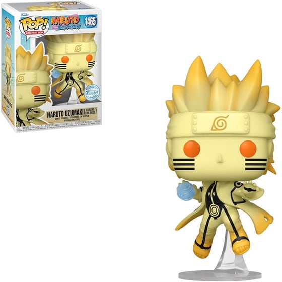 Funko Pop! Animation - Naruto Shippuden - Naruto Uzumaki (Kurama Link Mode) #1465 image 2