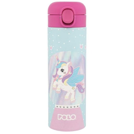 Παγούρι Θερμός Polo Ανοξείδωτο Junior Unicorn 500ml image 0