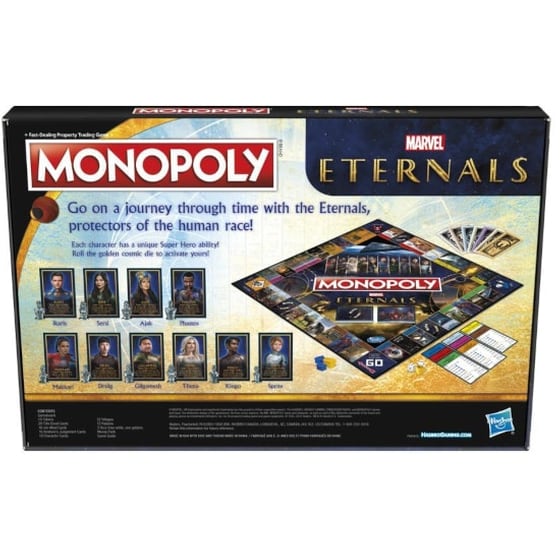 Monopoly Marvel Studios' Eternals Edition (Αγγλική Version) Επιτραπέζιο (Hasbro) image 3