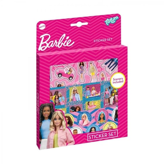 Σετ Αυτοκόλλητα Totum Barbie image 0