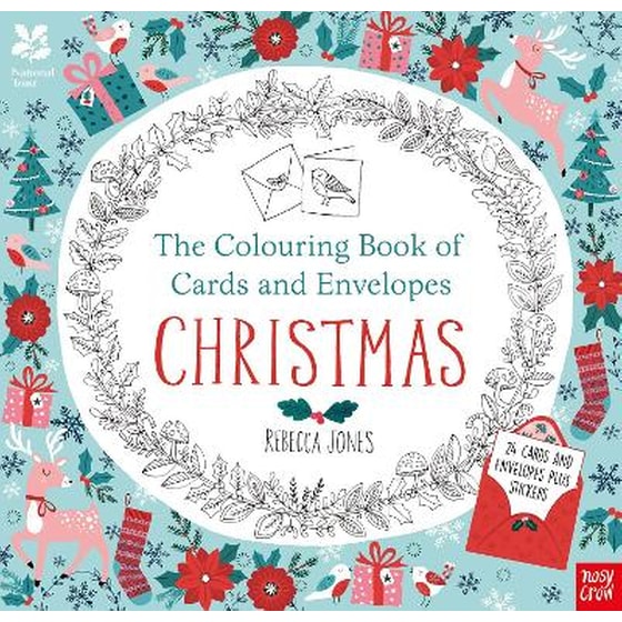 National Trust: The Colouring Book of Cards and Envelopes - Christmas image 0