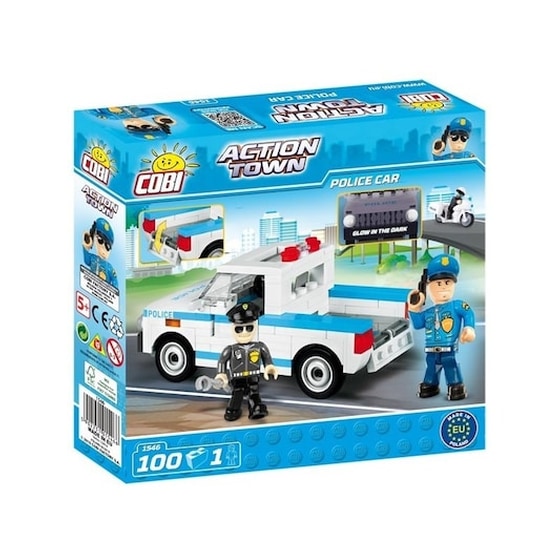 Cobi Action Town Όχημα Αστυνομίας Cobi-1546 (100 Κομμάτια) image 0
