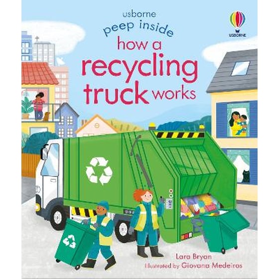 Peep Inside How a Recycling Truck Works image 0