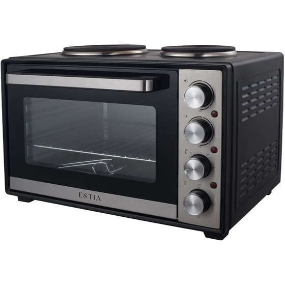 ESTIA 06-33828 38 L Μαύρο Φουρνάκι image 1