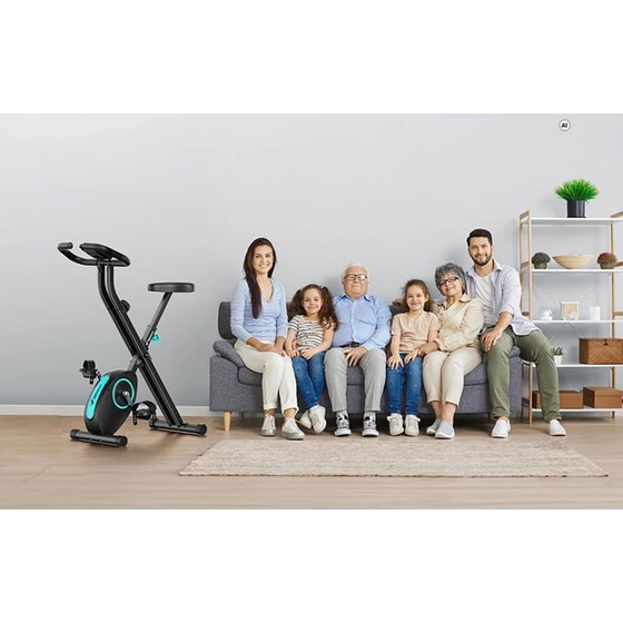 MERACH MR-S14L2-EU Ποδήλατο Γυμναστικής Αναδιπλούμενο Μαύρο image 5