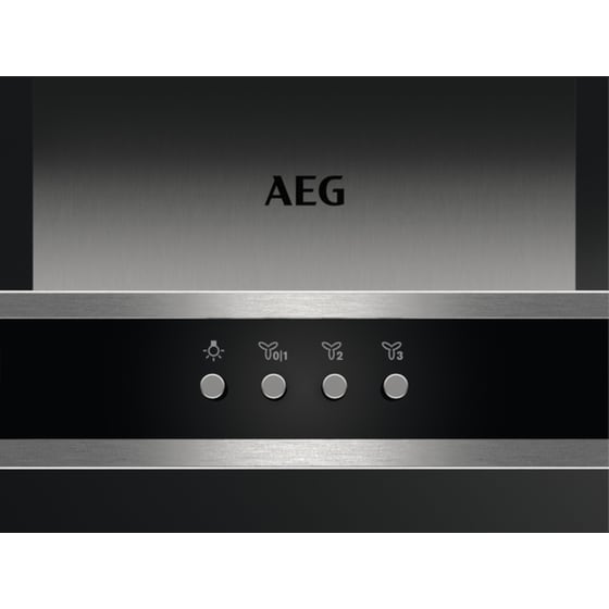 Απορροφητήρας Καμινάδα - Τζάκι AEG DBB4651M 59.8 cm Inox image 2