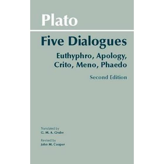 Plato- Five Dialogues image 0