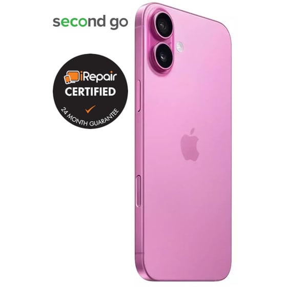 Μεταχειρισμένο Apple iPhone 16 Plus 128GB Pink second go Certified by iRepair image 4