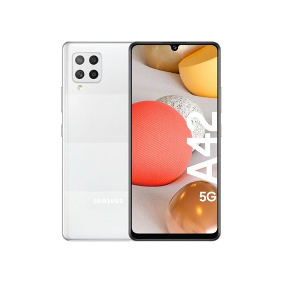 Smartphone Samsung Galaxy A42 5G 128GB Dual Sim White image 5