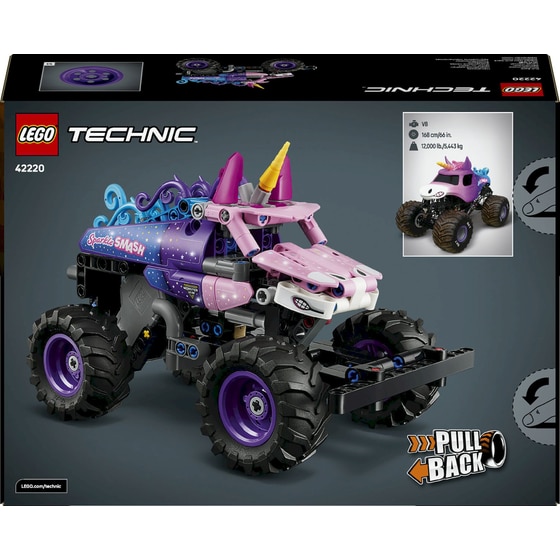 LEGO® Technic Monster Jam™  Sparkle Smash™ Pull-Back (42220) image 8
