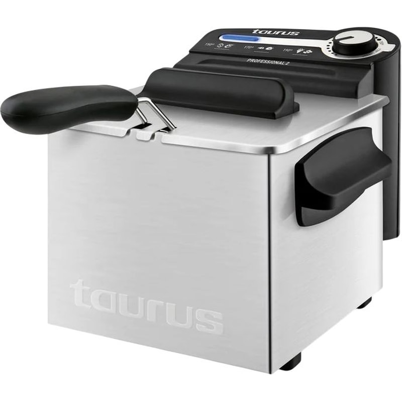TAURUS PROFESSIONAL 2 PLUS 1700 W 2 L Ασημί Φριτέζα Λαδιού