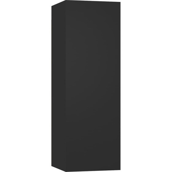 Έπιπλα Τηλεόρασης VidaXL Μοριοσανίδα 3 Τμχ 80x30x30cm - Μαύρο image 4