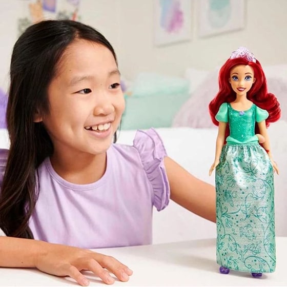 Κούκλα Mattel Disney Princess Άριελ (HLW10) image 1