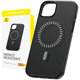 Θήκη Apple iPhone 15 Pro - BASEUS Fauxther Series Case - Μαύρο