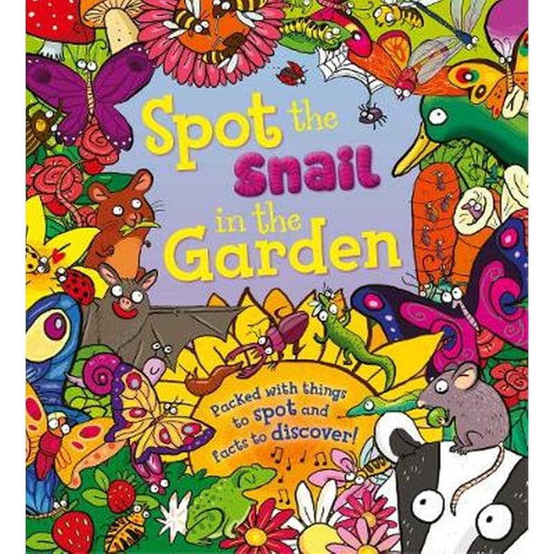 Spot the Snail in the Garden