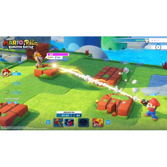 Mario + Rabbids: Kingdom Battle/ Mario + Rabbids Sparks of Hope (Code in a Box) - Nintendo Switch image 2