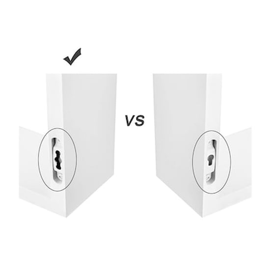 Ράφια Songmics Lws66w από Ξύλο 60x15x10 cm 3 Τμχ  - Λευκό image 5